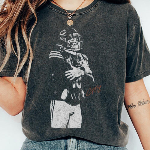 Caleb Chicago Football Vintage Comfort Colors Shirt